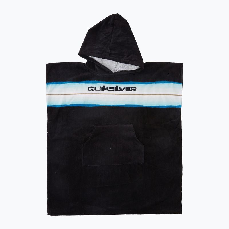 Dětská ponča Quiksilver Hoody Towel black/blue 4