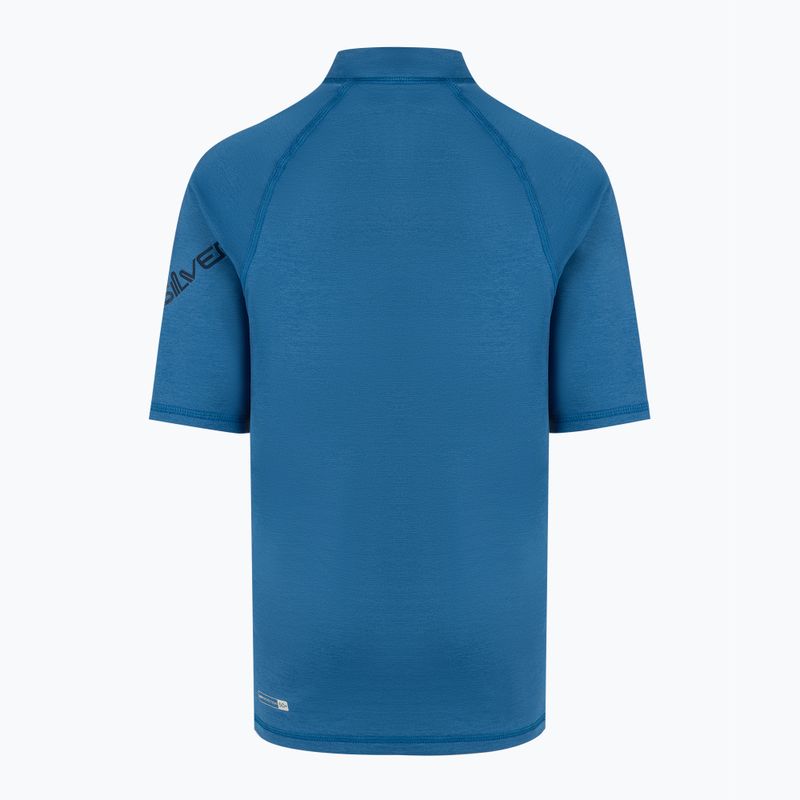 Dětské plavecké tričko Quiksilver All Time Blue EQBWR03212-BYHH 2