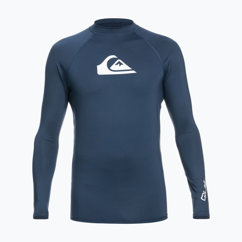 Dětské plavecké tričko Quiksilver All Time Navy Blue EQBWR03213-BSN0