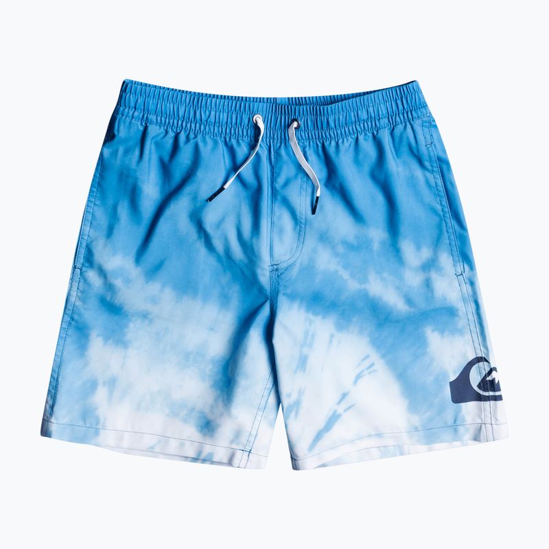 Dětské plavecké šortky Quiksilver Everyday Faded Logo 15' modré EQBJV03388-BFA6