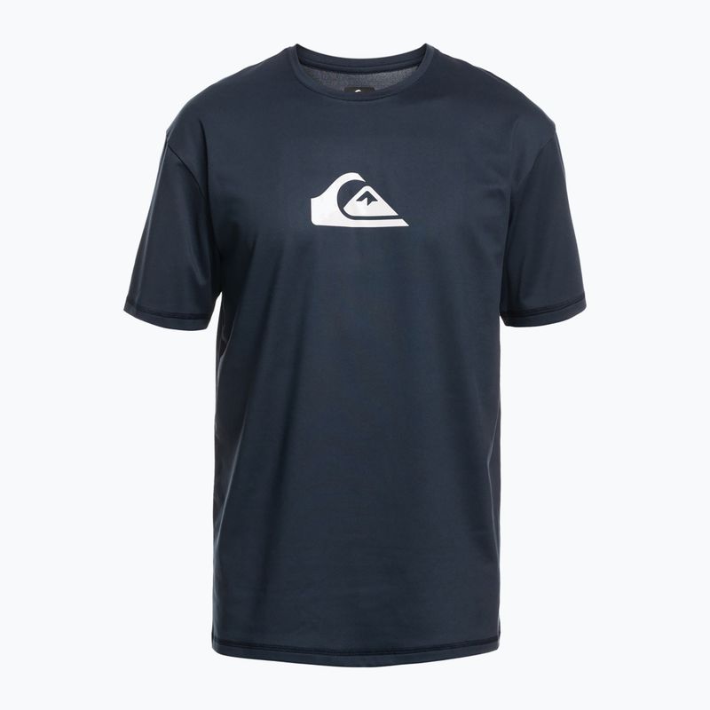 Quiksilver Solid Streak pánské tričko UPF 50+ námořnická modrá EQYWR03386-BYJ0