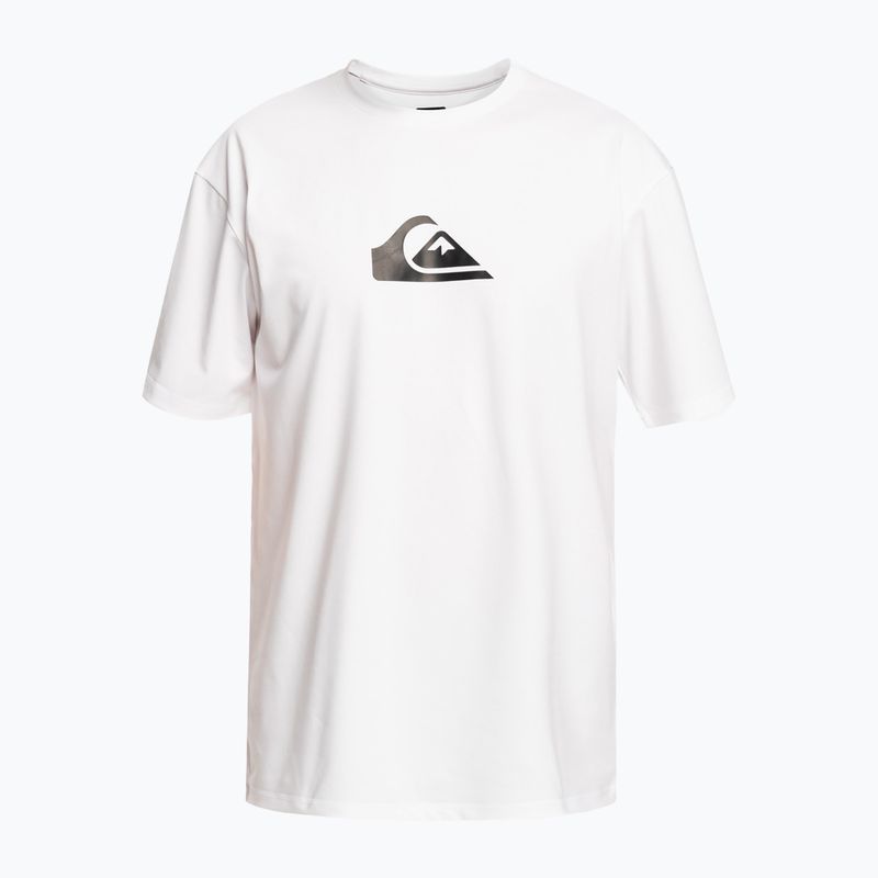 Quiksilver Solid Streak pánské tričko s UPF 50+ bílá EQYWR03386-WBB0