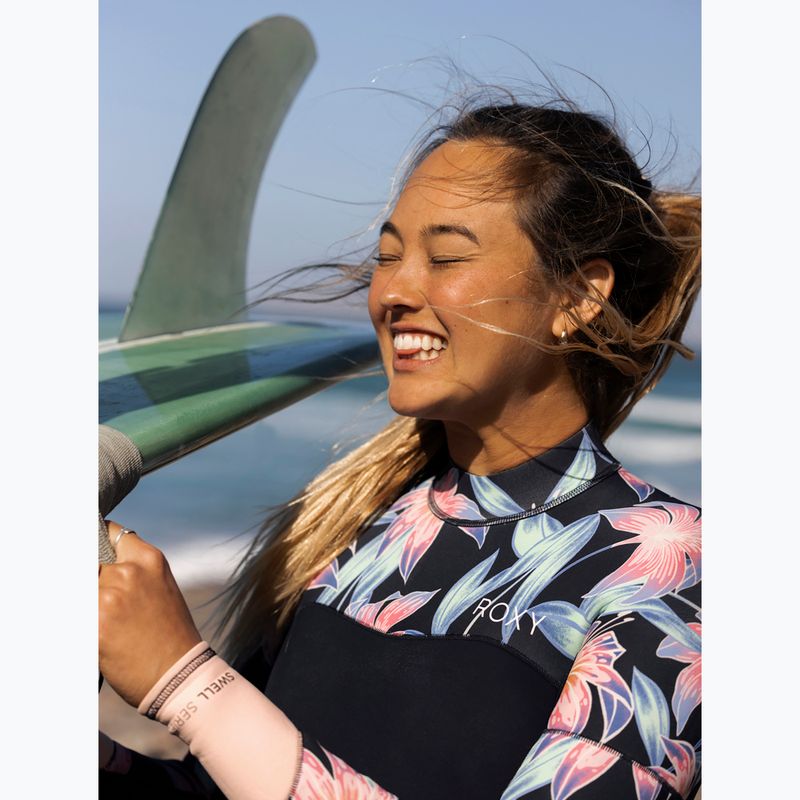 Dámský plavecký neopren ROXY 2.0 Swell Series BZ Qlock anthracite paradise found s wetsuit 11