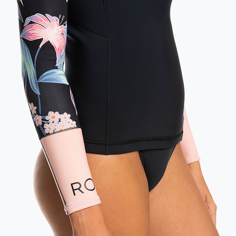 Dámský plavecký neopren  ROXY 1 mm Swell Series anthracite paradise found s 6