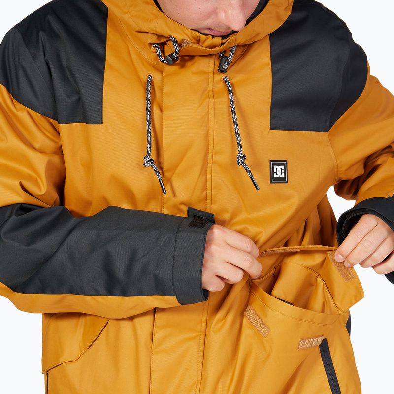 Pánská snowboardová bunda DC Anchor cathay spice 5
