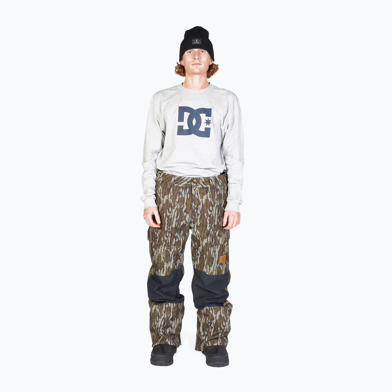 Pánské kalhoty na snowboard DC Code mossy oak original bottomland 2