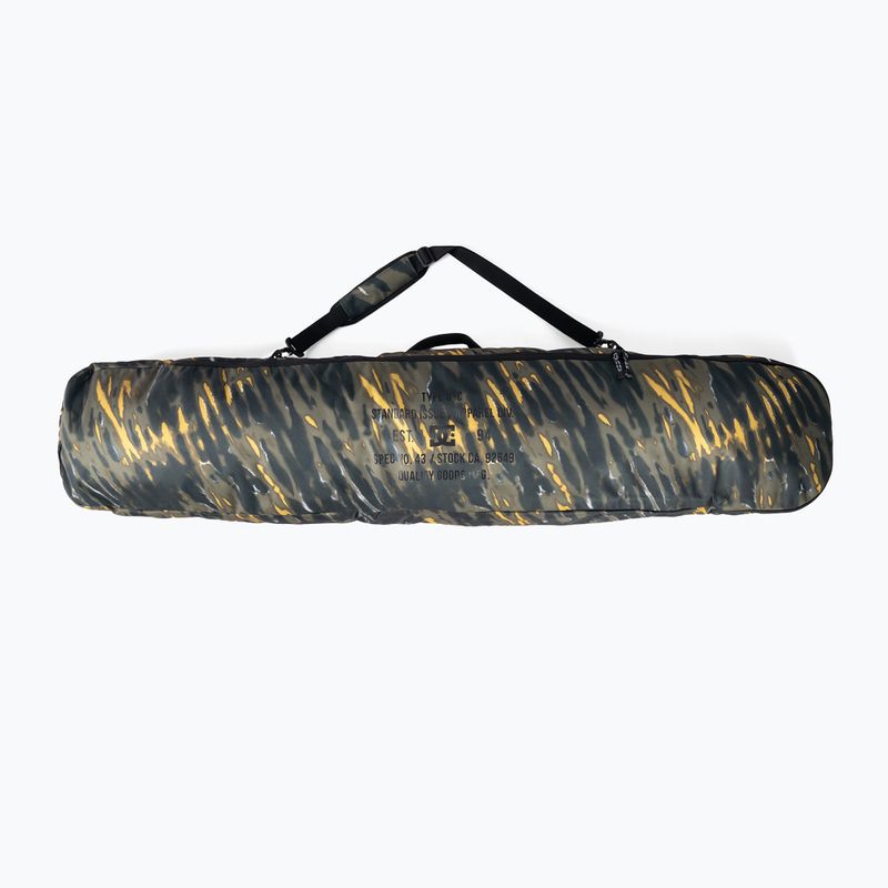 Obal na snowboard DC Layover Sleeve Bag angled tie dye ivy green