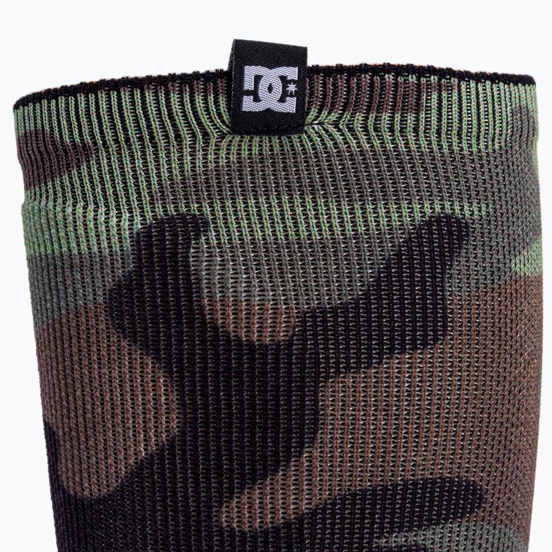 Pánské ponožky na snowboard DC Summit woodland camo green 3
