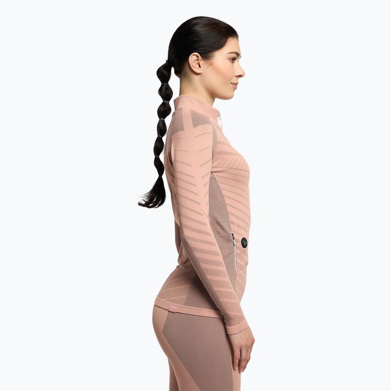 Dámská termoakční mikina ROXY Base Layer Top Warmlink gray violet 3
