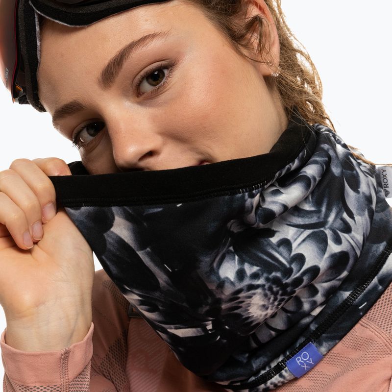 Dámský snood ROXY Lana Collar 2021 true black future flower 4