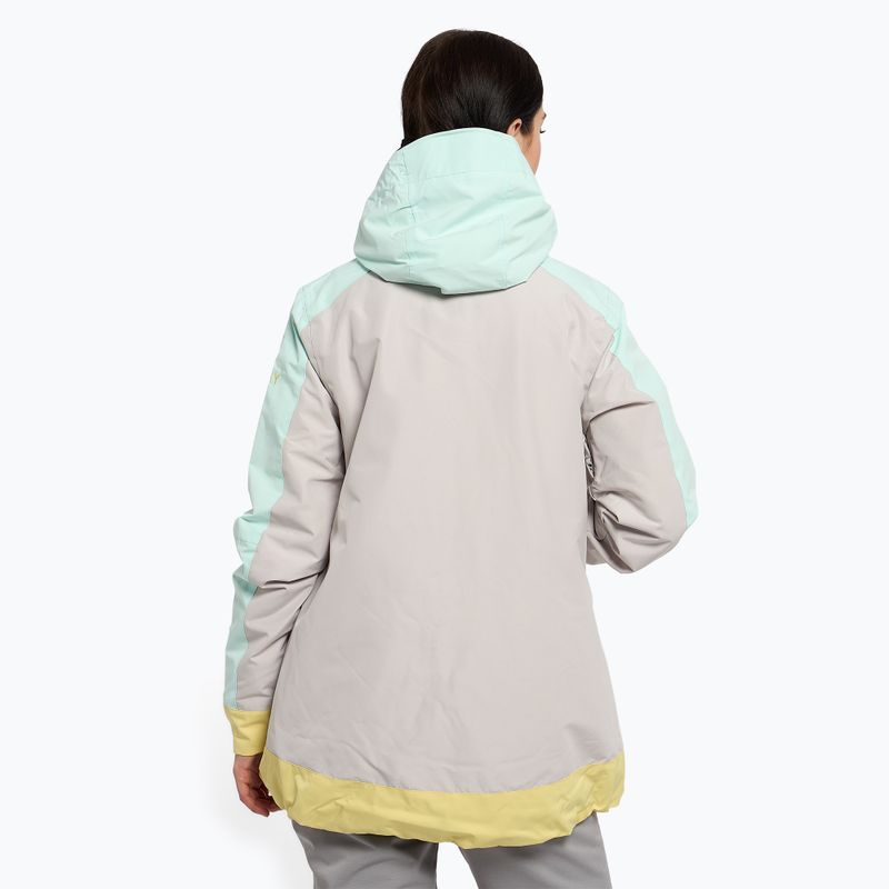 Dámská snowboardová bunda ROXY Ravine Hoodie 2021 gray violet 4