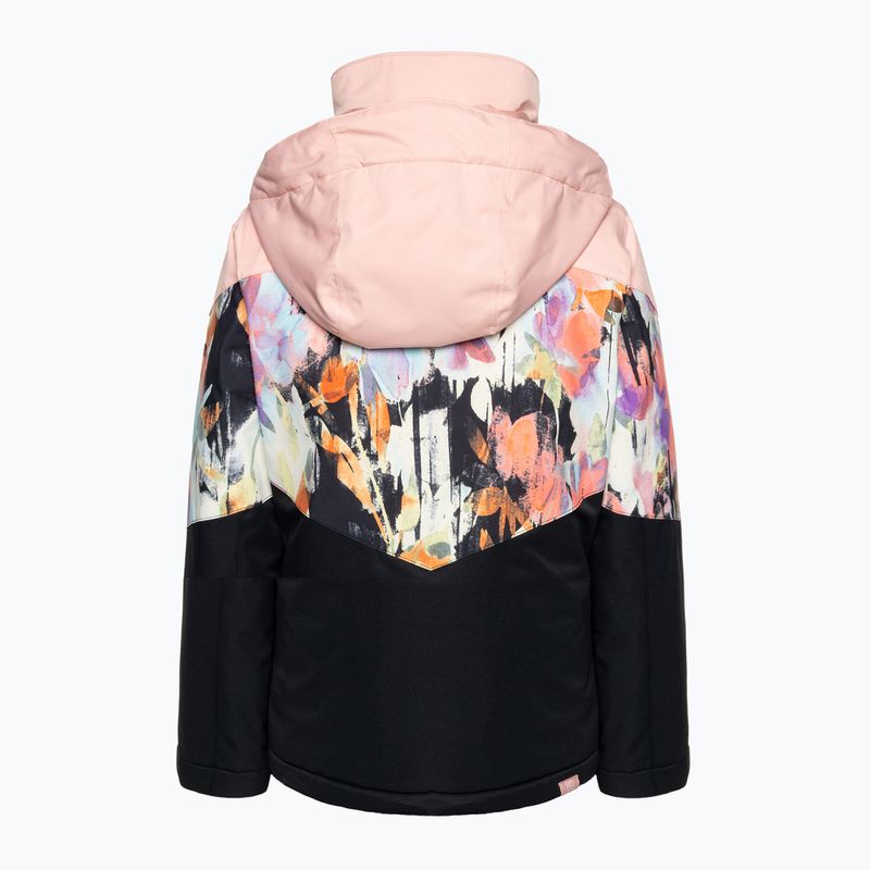 Dětská snowboardová bunda ROXY Whist 2021 true black tenderness 2