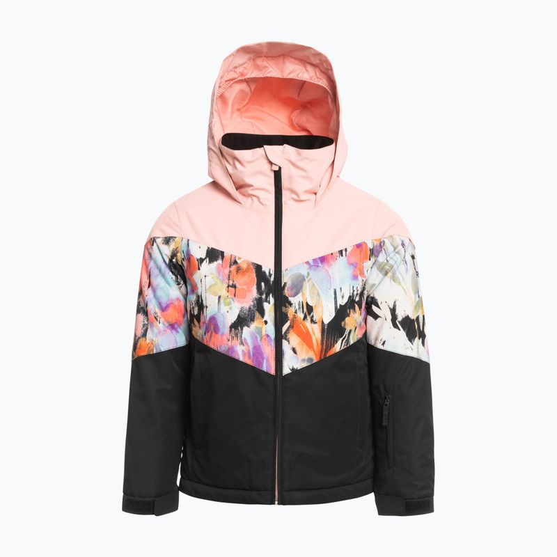 Dětská snowboardová bunda ROXY Whist 2021 true black tenderness 5