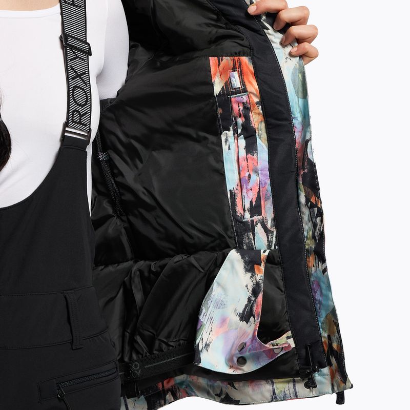 Dámská snowboardová bunda ROXY Jet Ski 2021 true black tenderness 11