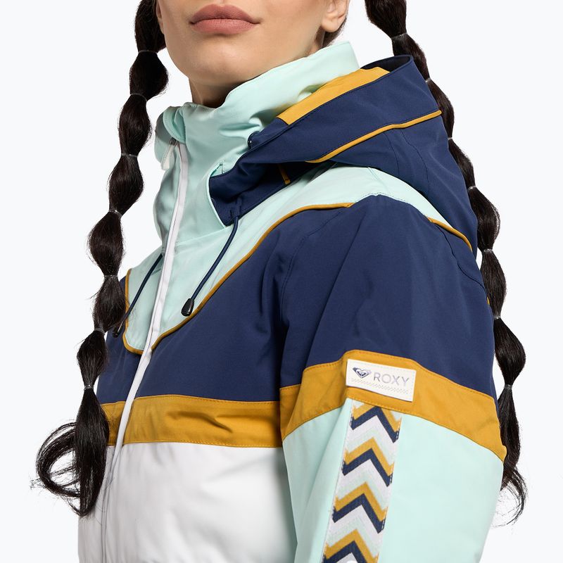 Dámská snowboardová bunda ROXY Peak Chic Insulated 2021 fair aqua 6