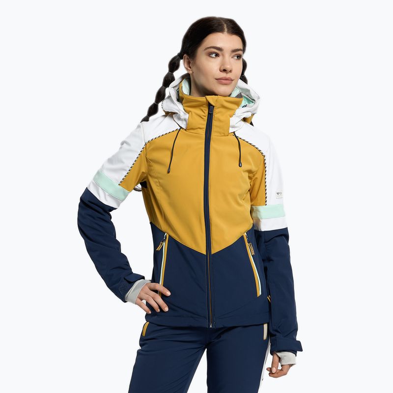 Dámské boty na snowboard ROXY Peak Chic Softshell 2021 honey
