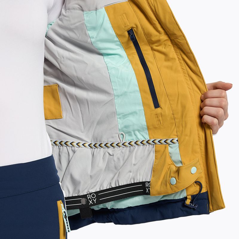 Dámské boty na snowboard ROXY Peak Chic Softshell 2021 honey 10