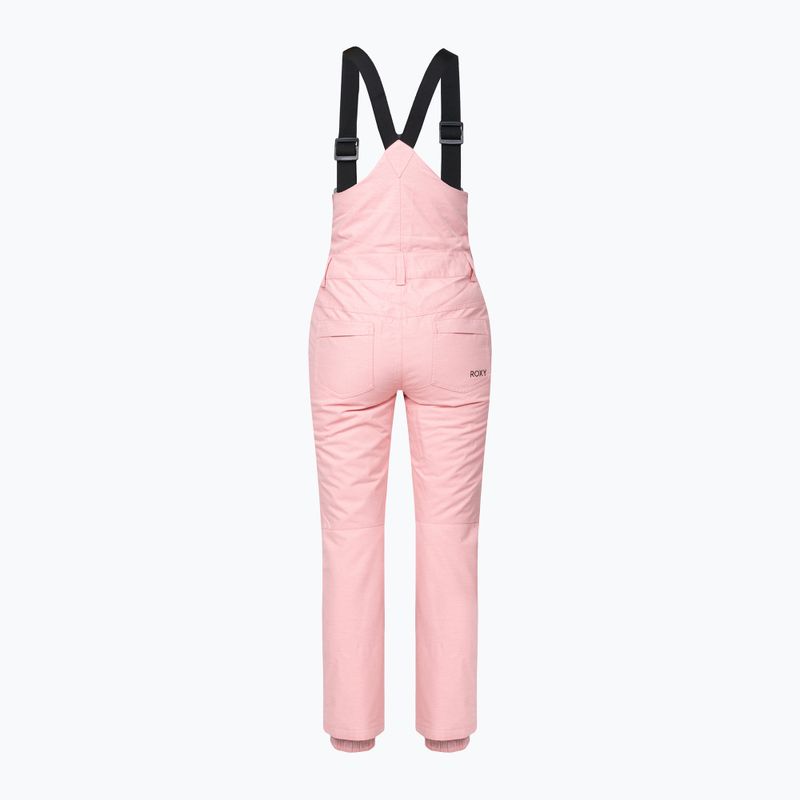 Dětské kalhoty na snowboard ROXY Non Stop Bib 2021 mellow rose 2