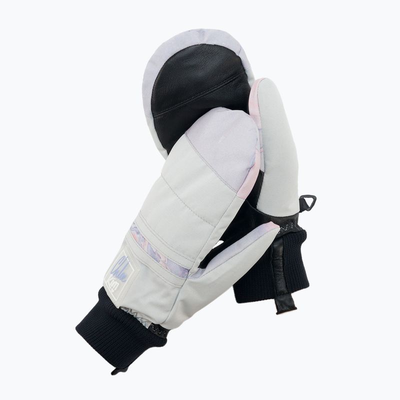 Dámské snowboardové rukavice ROXY Chloe Kim 2021 gray violet marble