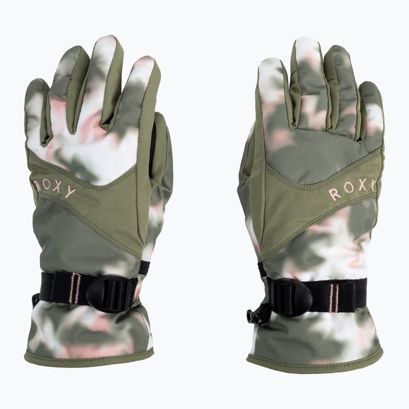 Dámské snowboardové rukavice ROXY Jetty 2021 deep lichen green nimal 2