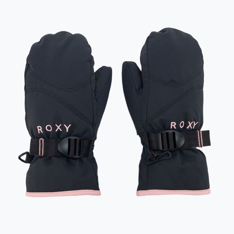 Dětské rukavice na snowboard ROXY Jetty Solid 2021 true black 3