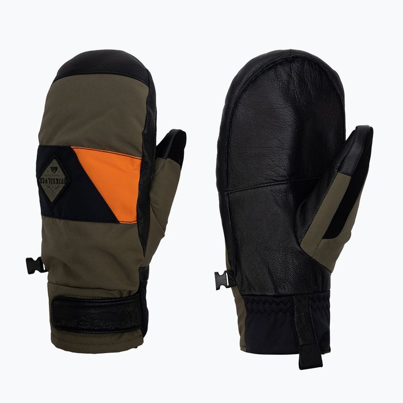 Quiksilver Squad Mitt Green EQYHN03161 Snowboardové rukavice