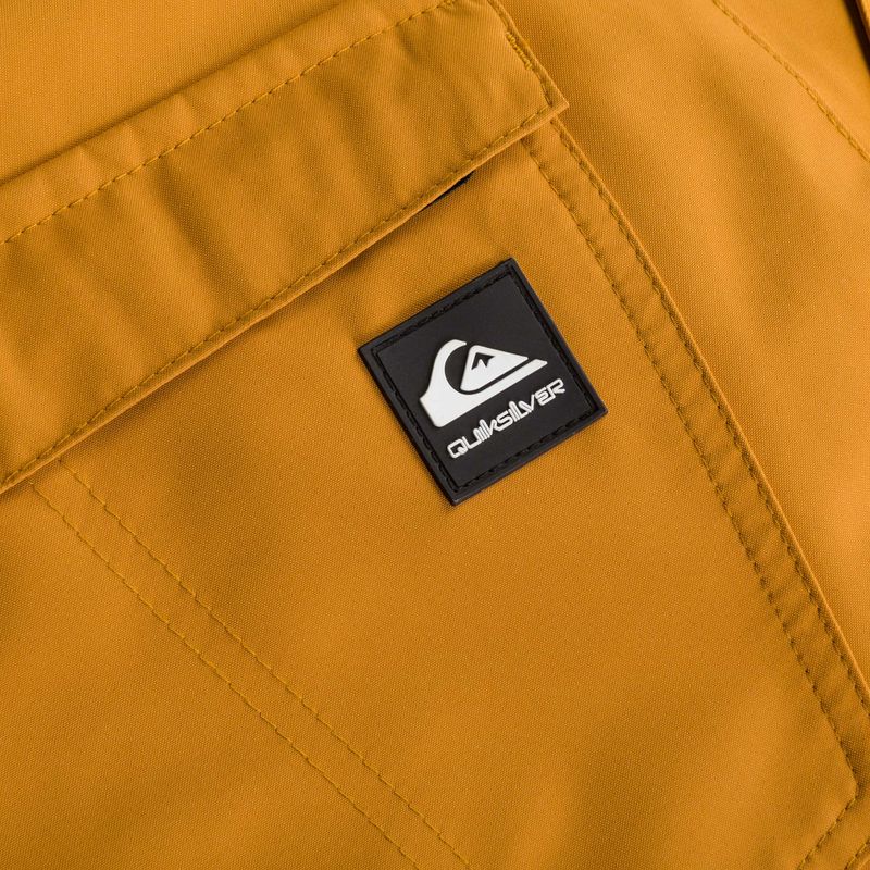 Quiksilver Estate pánské snowboardové kalhoty žluté EQYTP03146 3