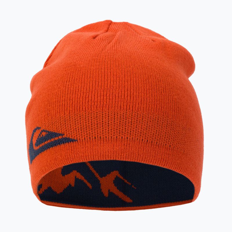 Quiksilver M&W orange snowboardová čepice EQYHA03329 2
