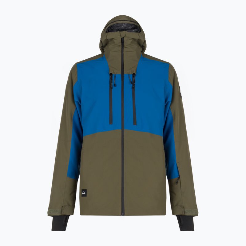 Quiksilver Muldrow pánská snowboardová bunda zelená EQYTJ03376