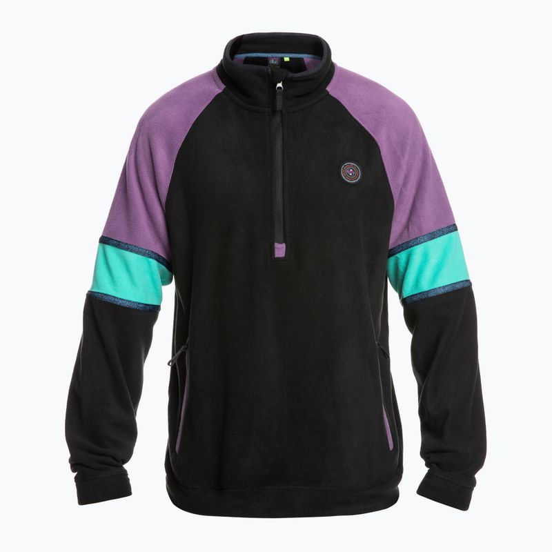 Quiksilver Powder Chaser pánská snowboardová mikina černá EQYFT04561