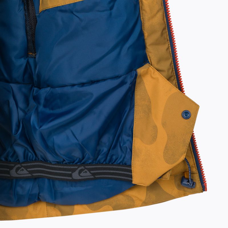 Dětská snowboardová bunda Quiksilver Side Hit Orange EQBTJ03158 5