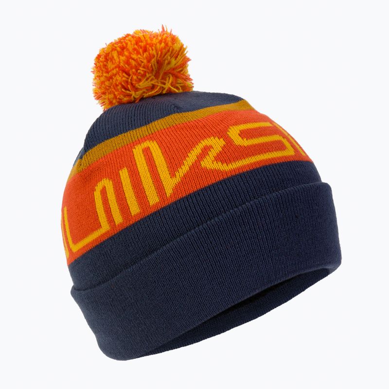 Dětská snowboardová čepice Quiksilver Summit navy blue and orange EQBHA03065