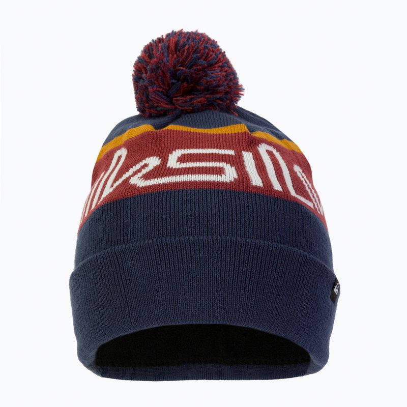 Snowboardová čepice Quiksilver Summit navy blue and maroon EQYHA03306 2