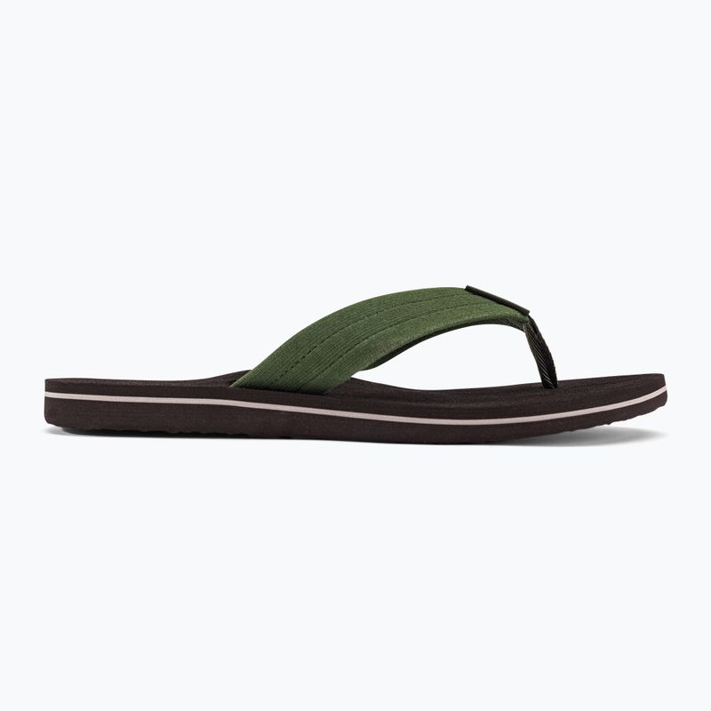 Quiksilver pánské žabky Molokai Layback Textured brown AQYL101266 2
