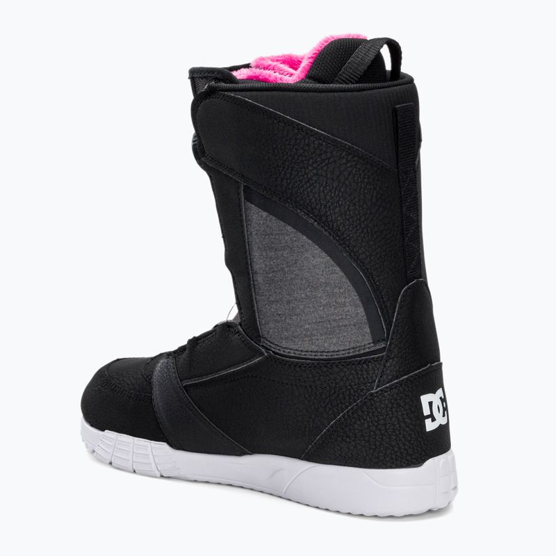 Dámské boty na snowboard DC Lotus black/black/white 2