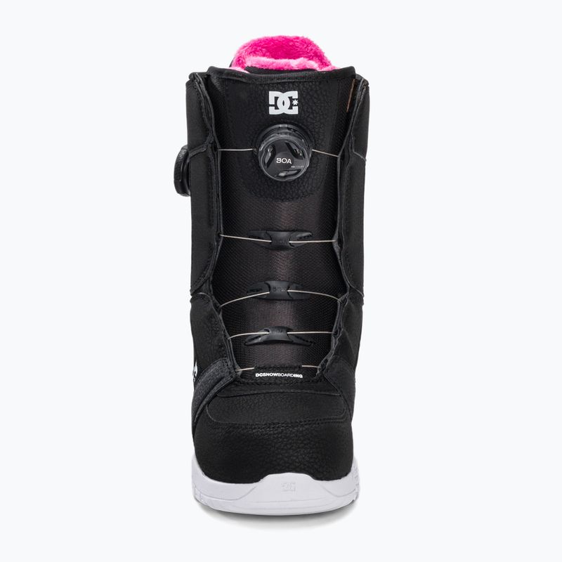 Dámské boty na snowboard DC Lotus black/black/white 3