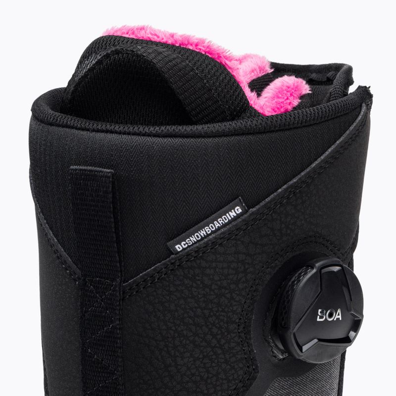 Dámské boty na snowboard DC Lotus black/black/white 8