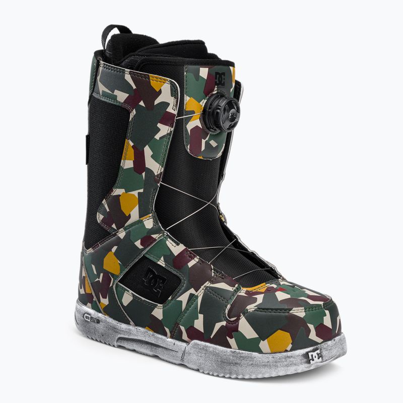 Pánské boty na snowboard DC SW Phase Boa green/brown/black