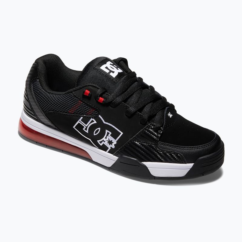 Pánské boty DC Versatile black / white / athletic red 8