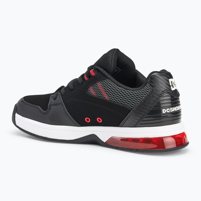 Pánské boty DC Versatile black / white / athletic red 3