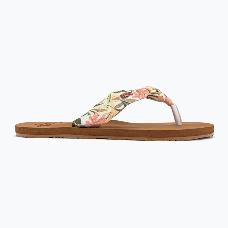 Dámské žabky ROXY Paia IV 2021 white/pink 2