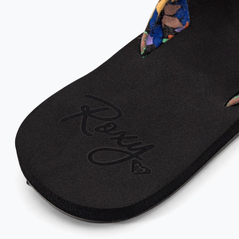 Dámské žabky ROXY Paia IV 2021 black print 8