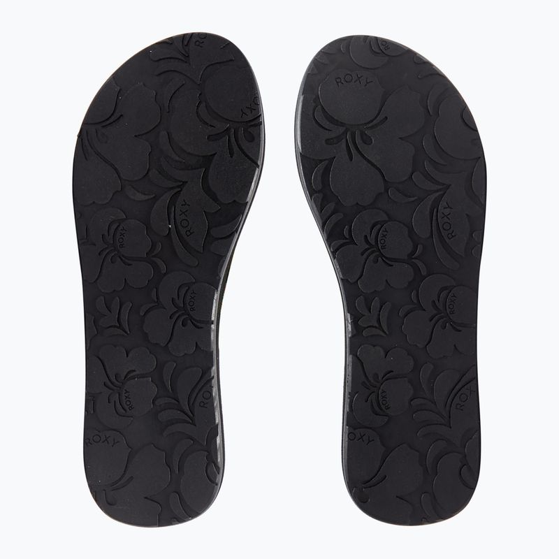 Dámské žabky ROXY Paia IV 2021 black print 13