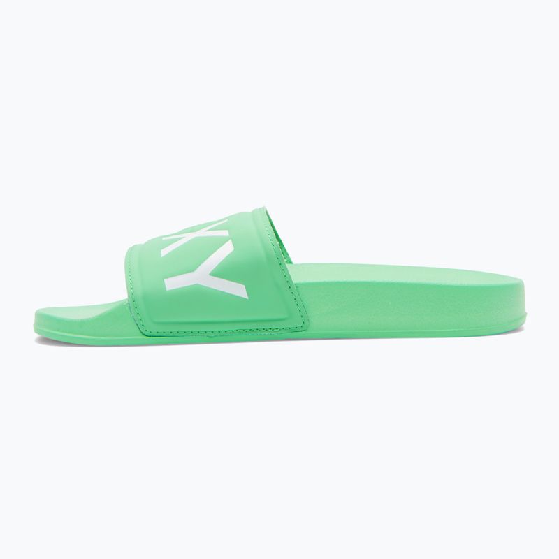 Dámské žabky ROXY Slippy II 2021 absinthe green 10