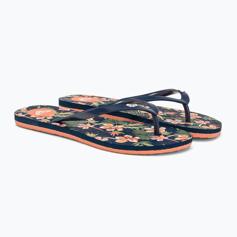 Dámské žabky ROXY To The Sea X 2021 lt navy/pink 4