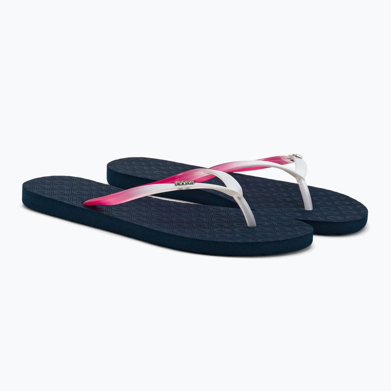 Dámské žabky ROXY Viva Gradient 2021 navy/ orange 4