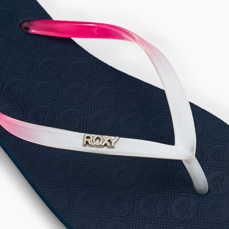 Dámské žabky ROXY Viva Gradient 2021 navy/ orange 7