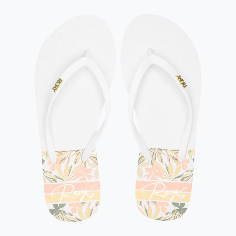 Dámské žabky ROXY Viva Printed 2021 white 12