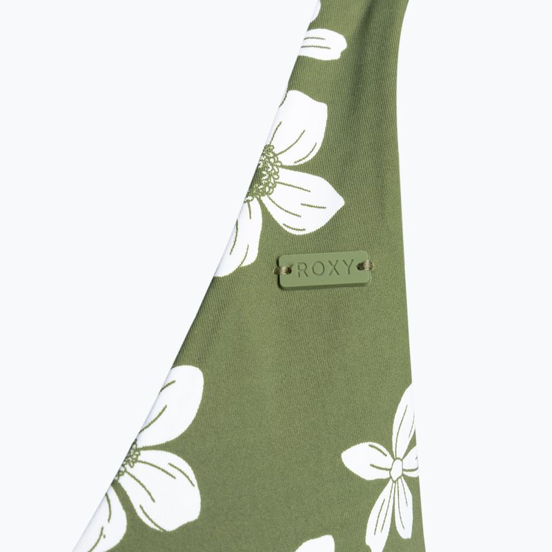Horní díl plavek ROXY Retro Revo Twist Bra 2021 loden green surfrider spirit s 4