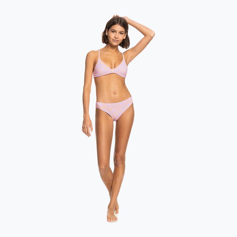 Horní díl plavek ROXY Hawaiian Heat Athletic Triangle 2021 mock orange hawaiianheat 5